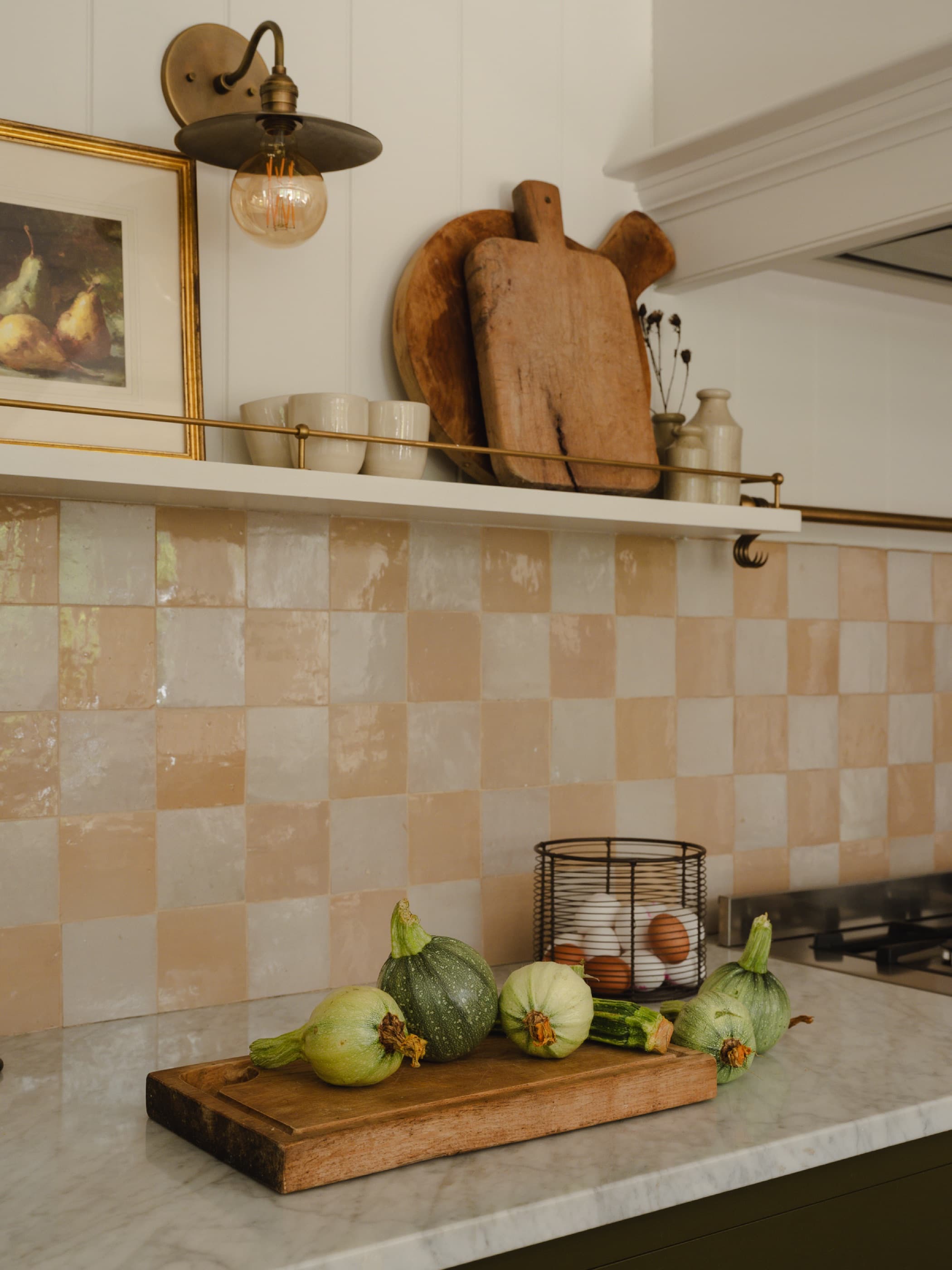 Polly's House — the kitchen