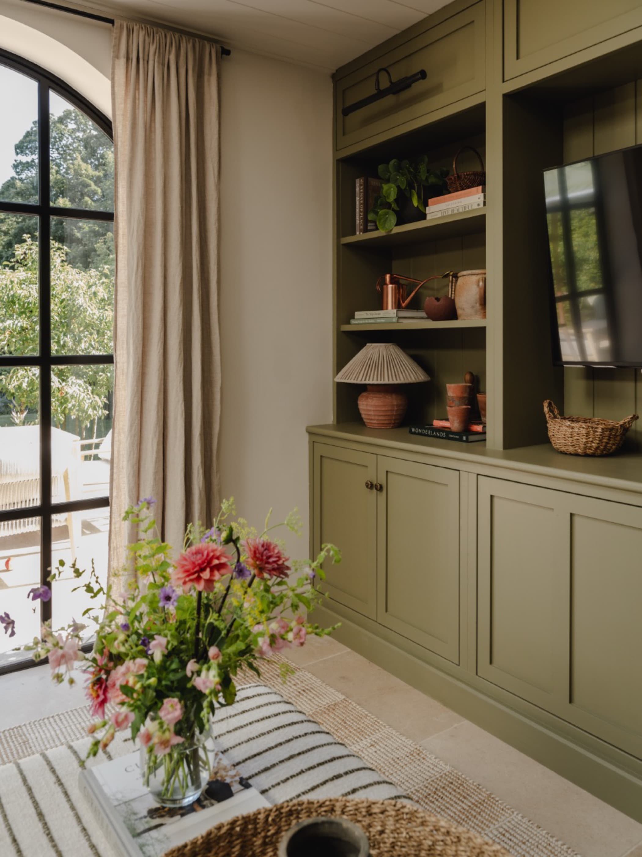 Polly's House — the sitting room