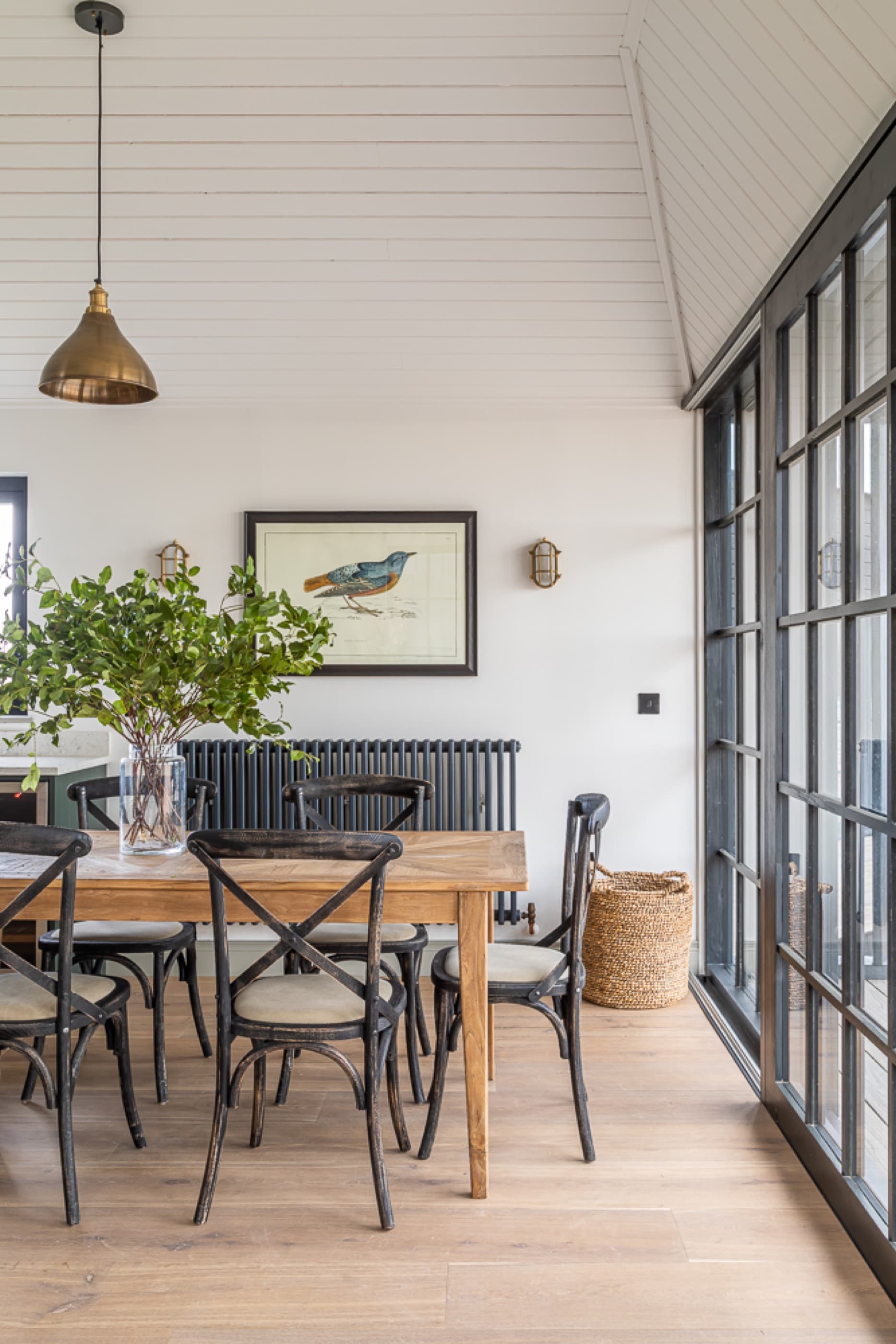 Cornish Lodge — open-plan living