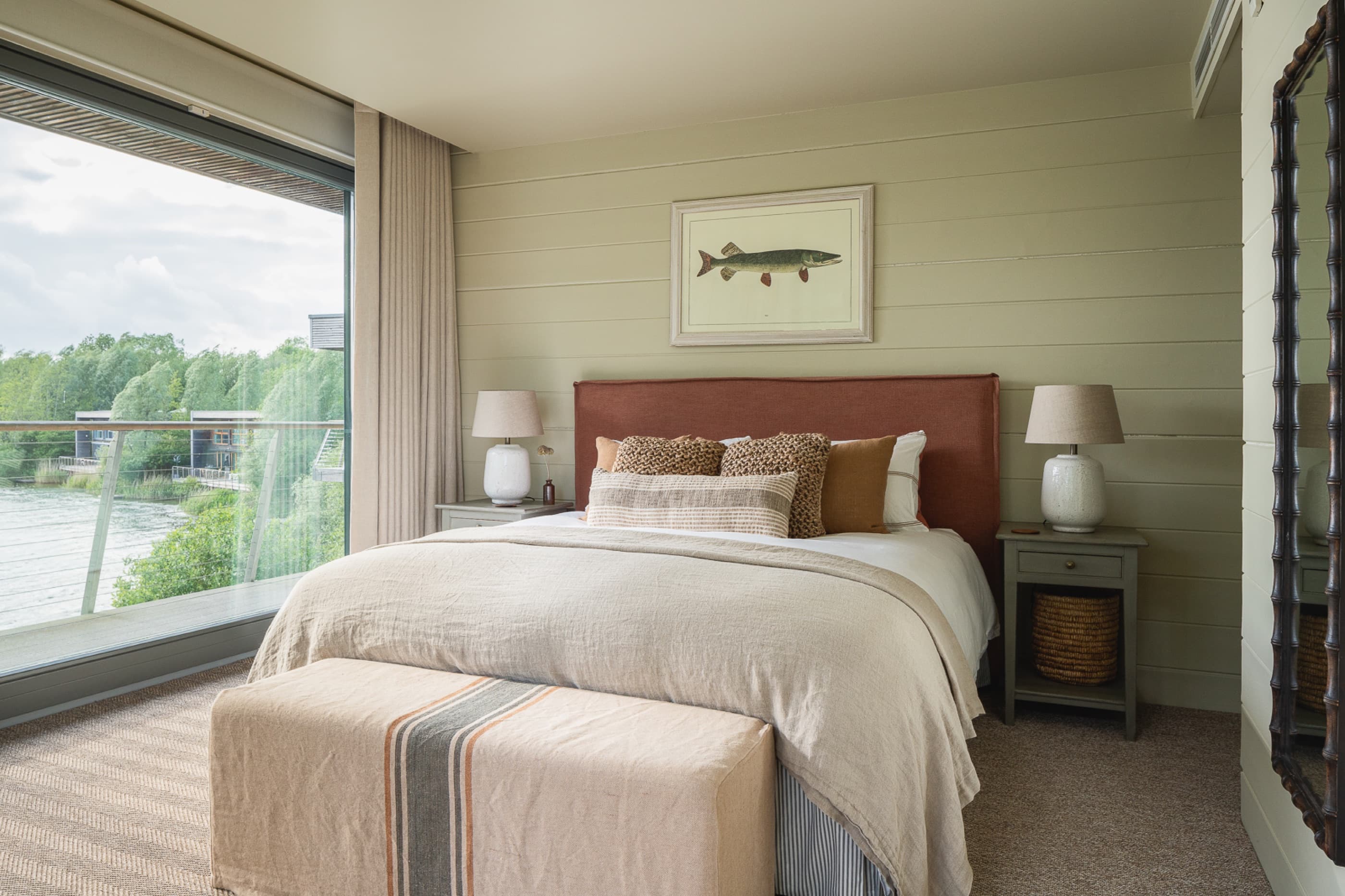 The Lake House interior