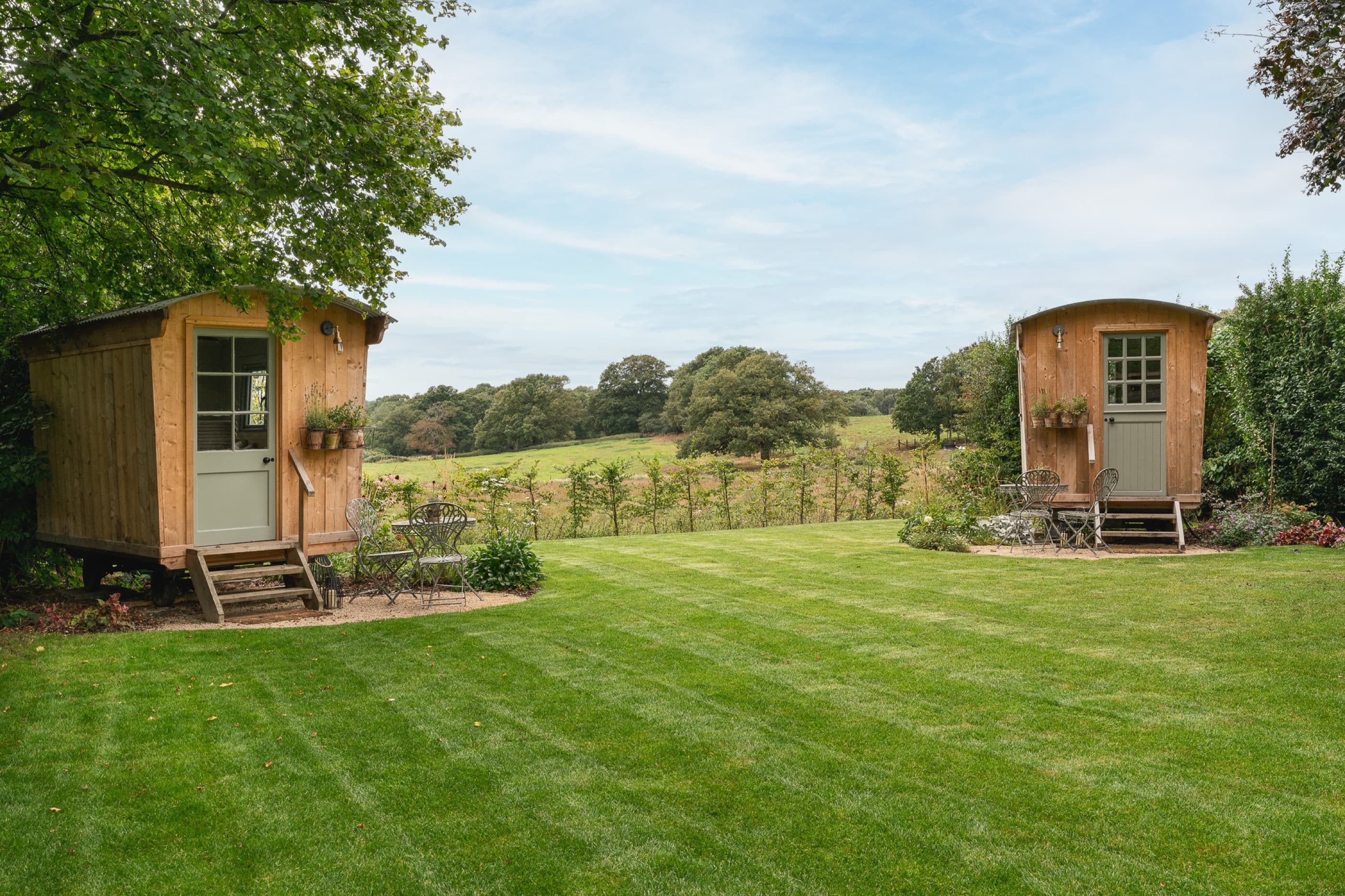 The Mutton Pub — garden huts